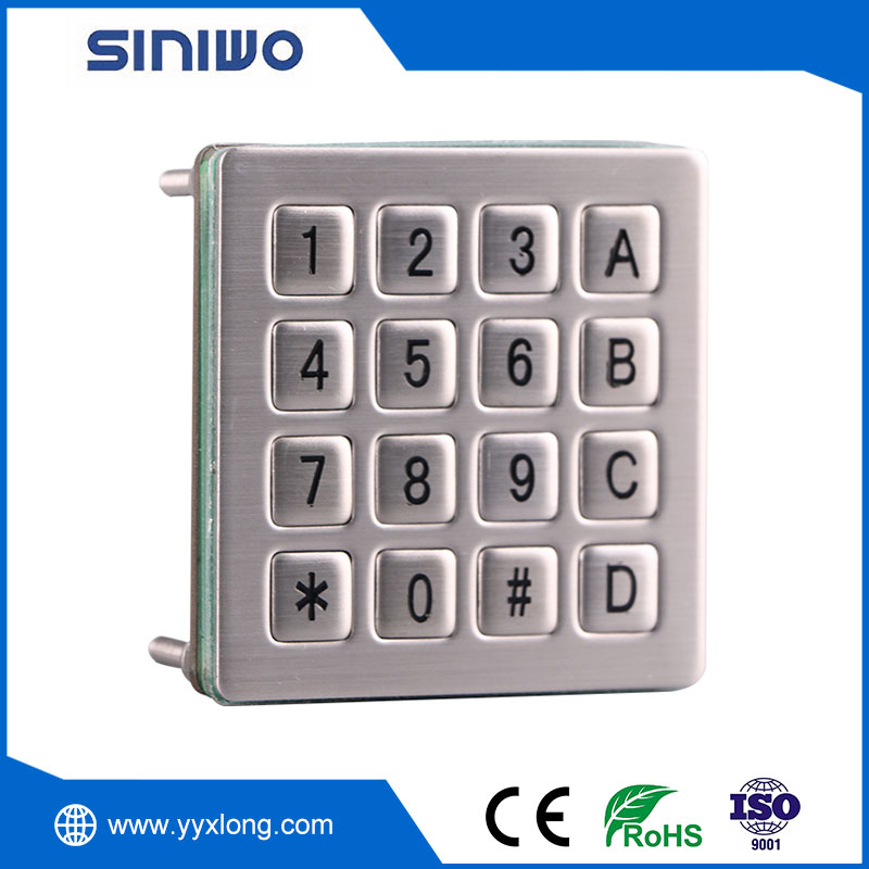 Anti Vandalism Industrial Keypad