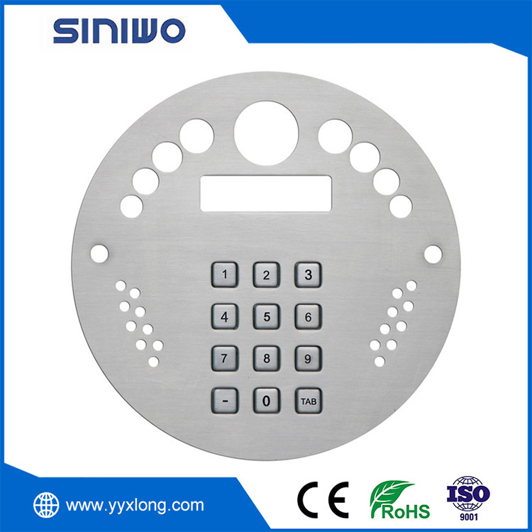 Brushed Indsutrial Vending Machine Keypad