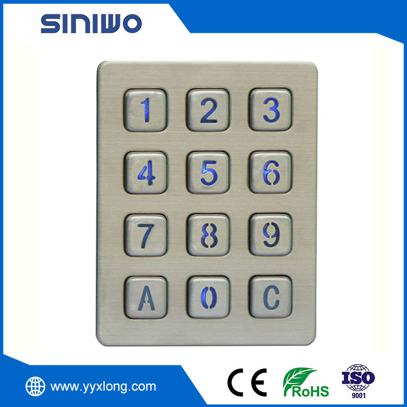 Industrial LED Backlihgt Keypad